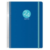 AGENDA 2026 MEMPHIS ESPIRAL DÍA PÁGINA 15 X 21 CM. MODELO AZUL DOHE 12746 - 26 (Espera 4 dias)